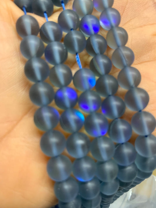 8mm moonstone bead matte