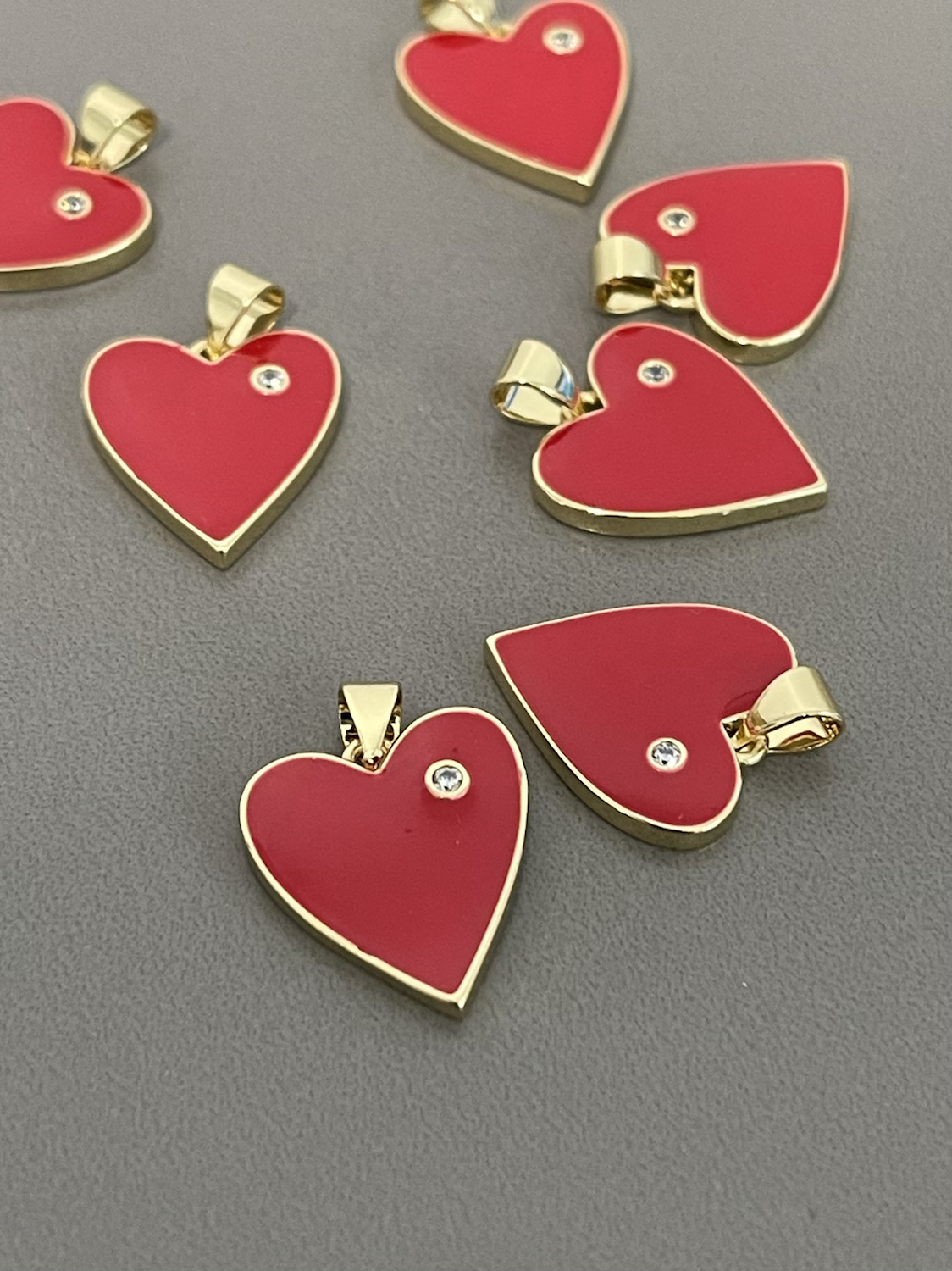 20mm heart qty 1