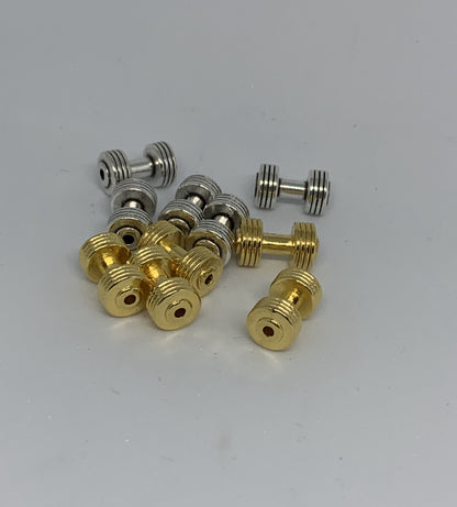 12.8x7.5mm  Dumbbell / Pesas qty 1  20618