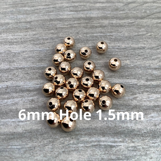 6mm Round Ball Hole 1.5mm Aprox 49- 22973
