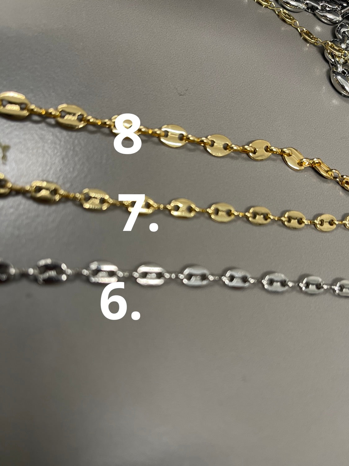 Gucc  chain different by ft top quality