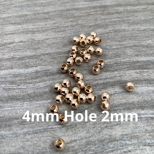 4mm Round Ball Hole 2mm Aprox 60- 22970
