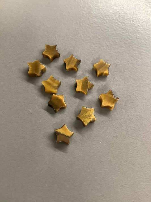 6mm Tiger Eye Star Qty 5 / 17558