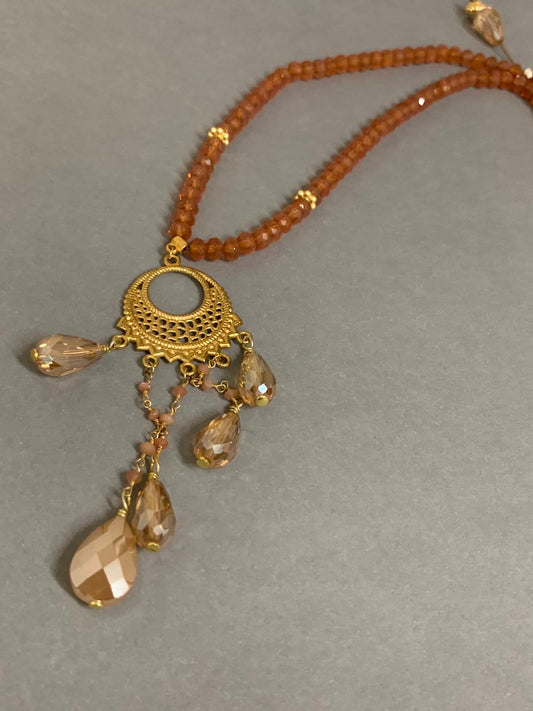 Adjustable Amber Necklace