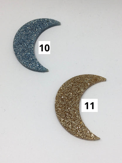 40mm Moon with Glitter / Luna 20412