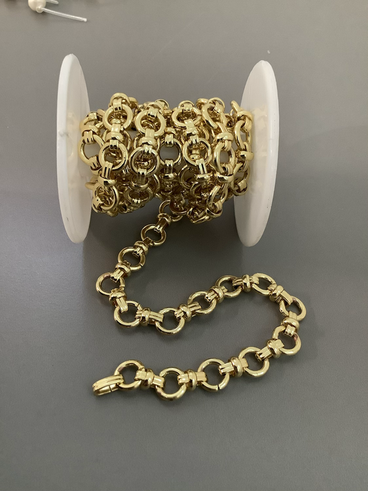 9.5mm Circle Chain With Bars  21910