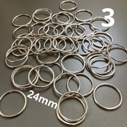 Circle Ring Plated Qty1- 17804/17805/17806
