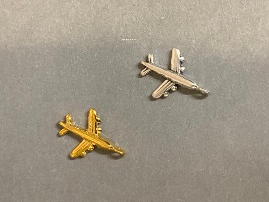 18x24mm airplane gold / avion 15757 - 18482