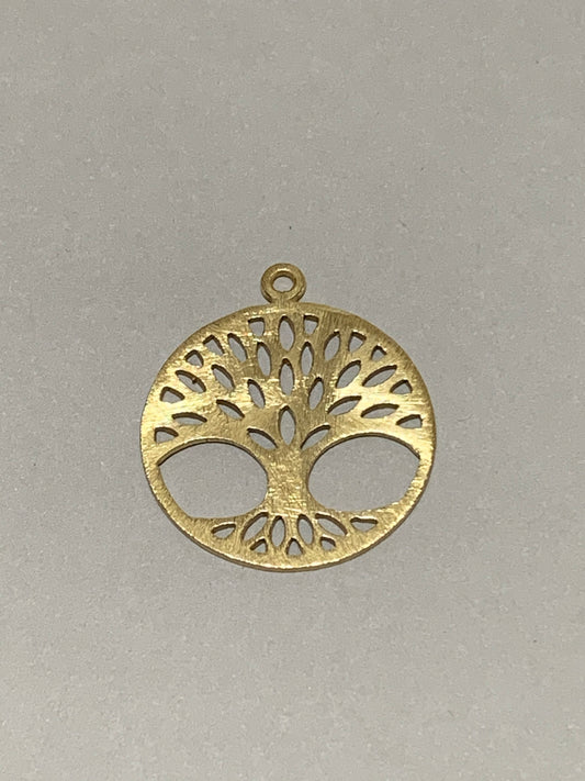 34mm Tree Of Life Gold / Arbol de la Vida