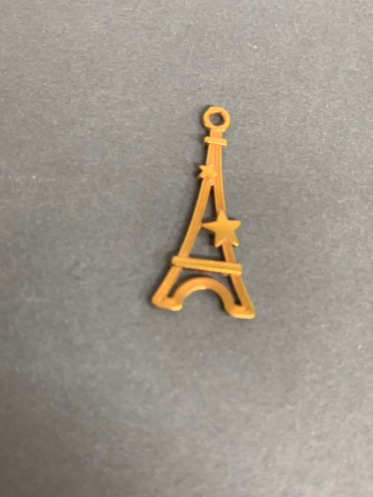 24mm Eiffel Tower With Star Charm qty 1- 15760