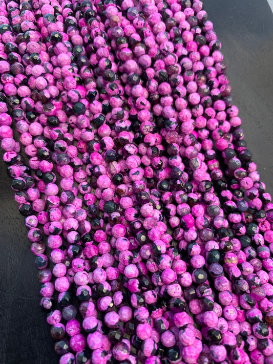 4mm Agate Strand Qty 90 piece aprox 20734