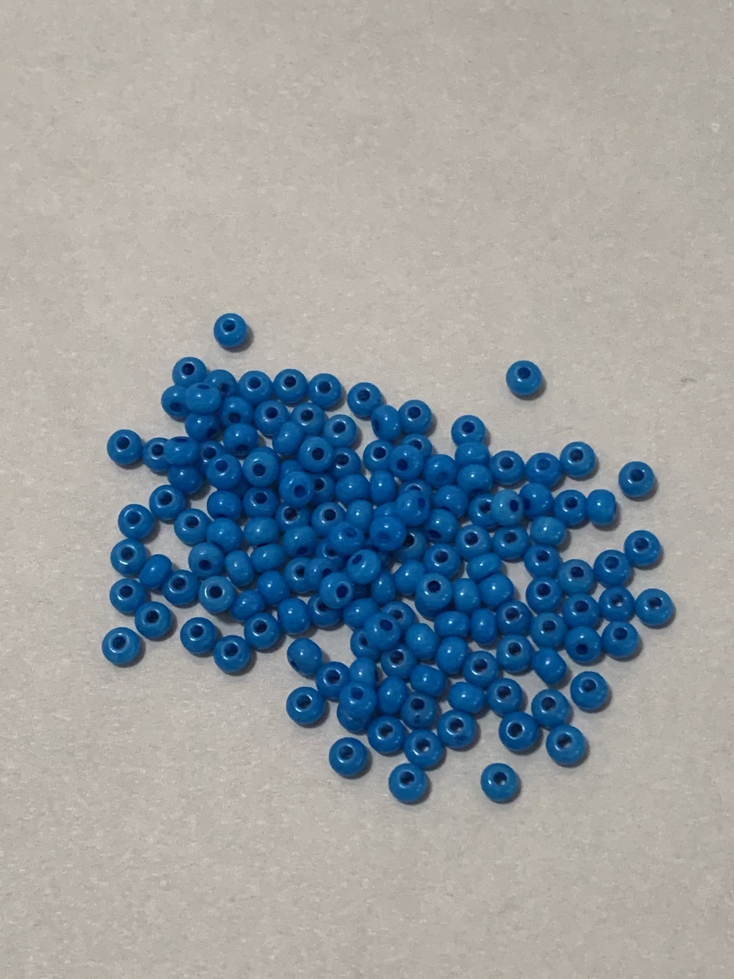 Blue Seed bead Czech
