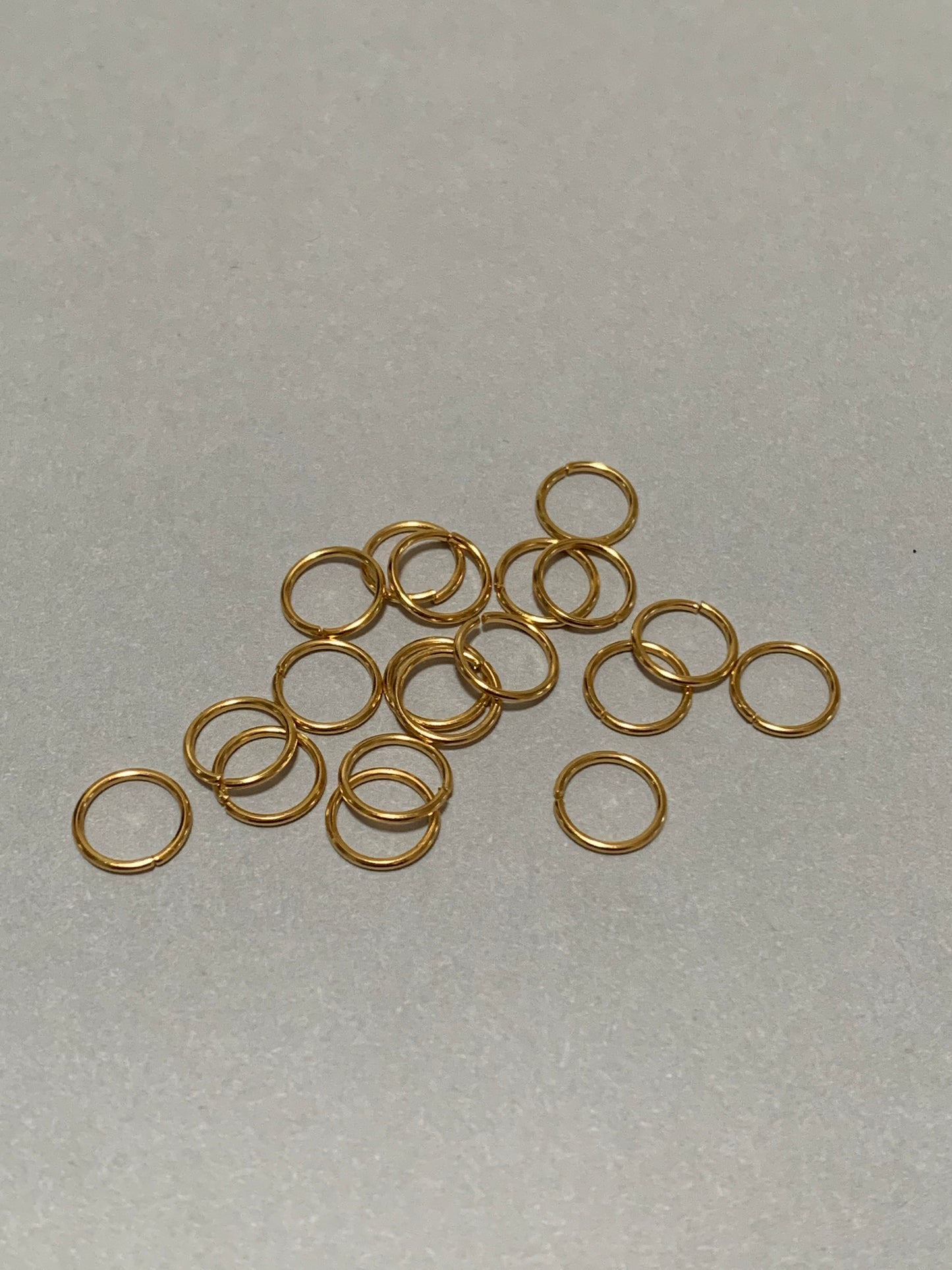 8mm Jumpring Gold Qty 20 /  Argollas 10183