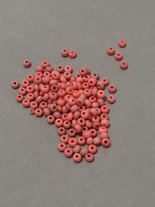 Pink Seed bead Czech