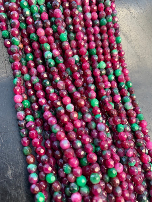 4mm Agate Strand Qty 90 piece aprox 20734