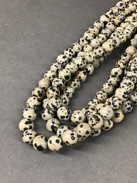 8mm Dalmatian Jasper 11104/10210