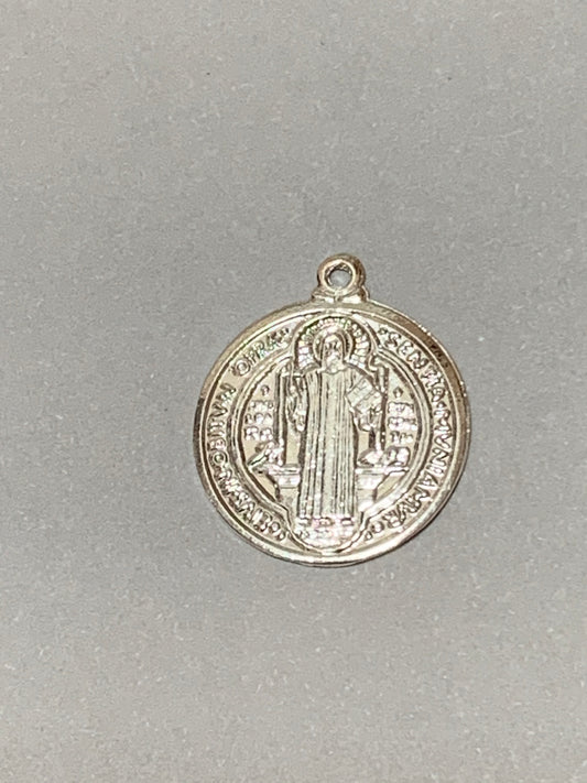 23mm San Benito Silver Charm