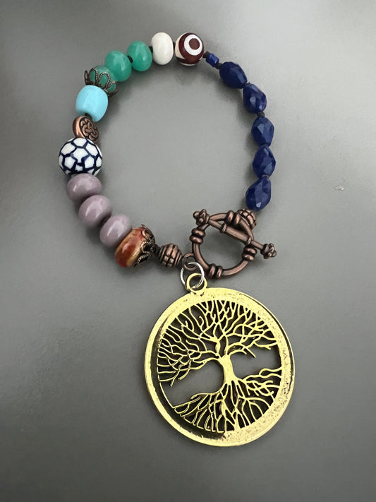 Kit bracelet e/ rose gold ceramic 25561