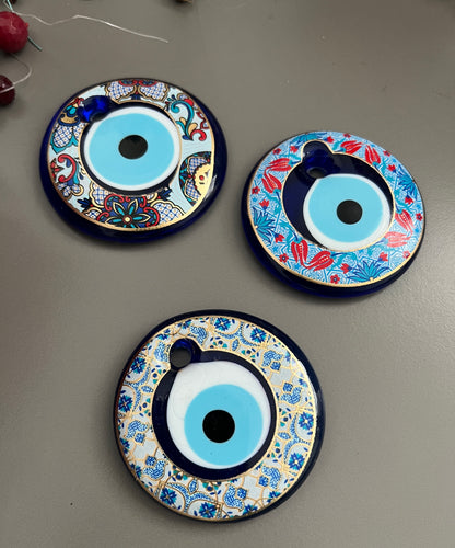 70mm Turkish eye pendant